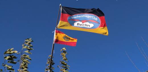 Auch der Drachenfliegerclub Berlin ist dabei