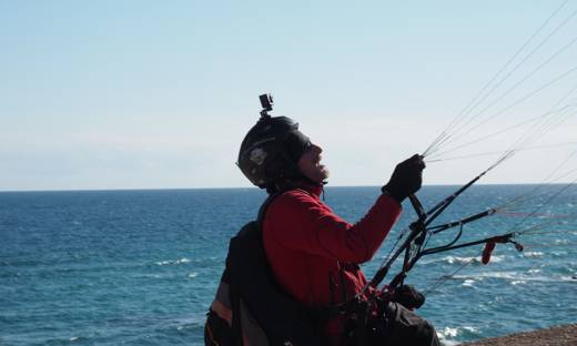 Las Negras: Aufziehen am Meer
