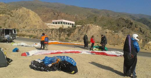 Startplatz Sierra Alhamilla